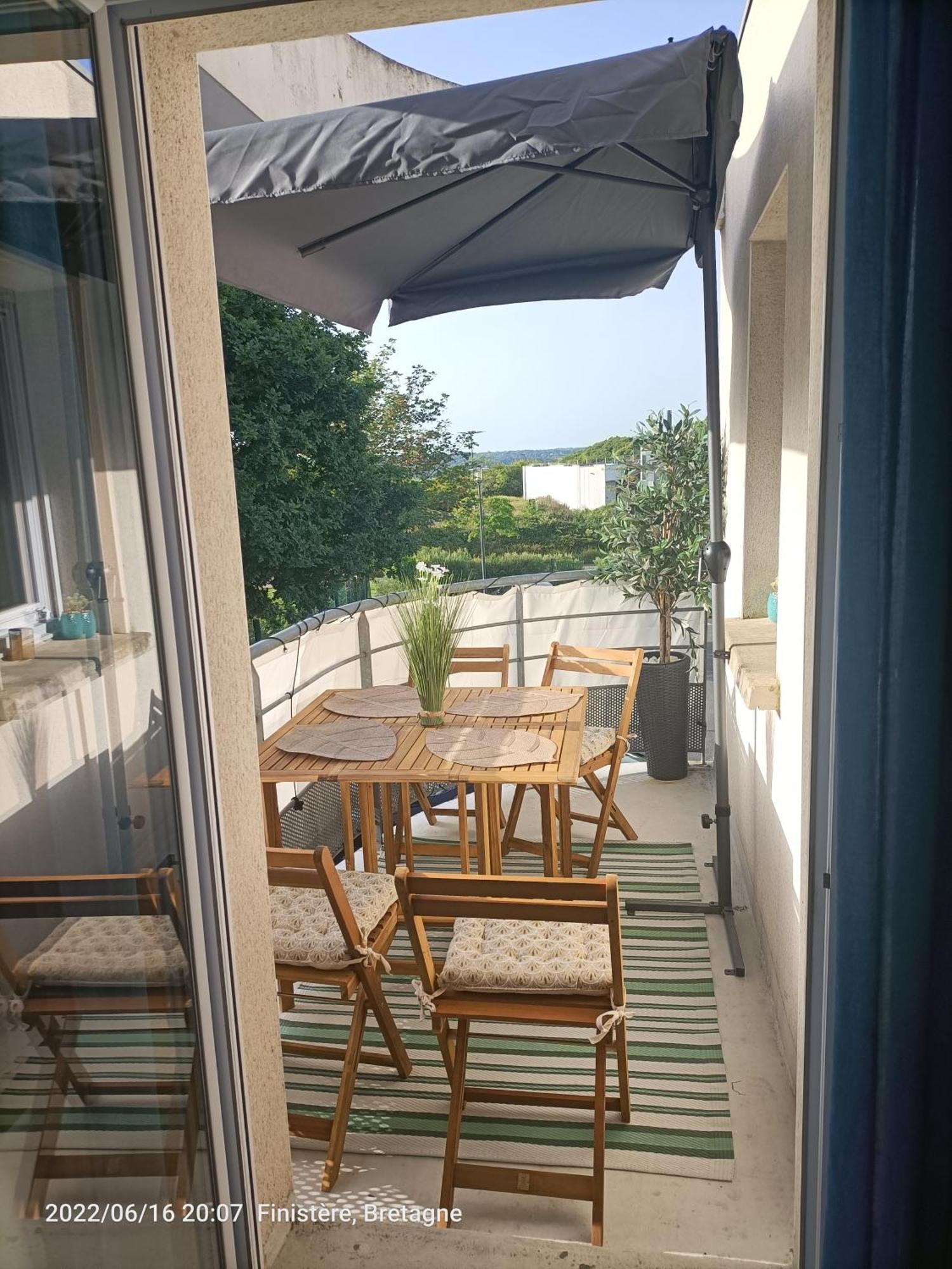 L'Escale N°13 :Appartement Standing Dans Residence 布雷斯特 外观 照片